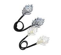 2 eleganti fermagli per capelli con presa morbida, liscia e sicura, per studenti, tempo libero, comfort quotidiano, forcine per capelli in metallo
