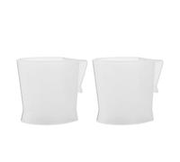 2 eleganti organizer trasparenti per porte del frigorifero, accessori da appendere per yogurt, portaoggetti invertito e piccoli oggetti da appendere alla porta