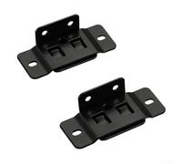 2 elementi di fissaggio per mobili, 2 in 1, a forma di L, 90 gradi, connettore per montaggio stabile del divano e connessione per divano componibile (nero)