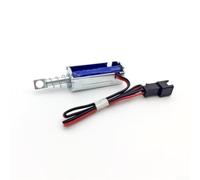 2 elettrovalvole a solenoide push-pull DC6V/12V/24V per armadietti Express, distributori automatici e sistemi di bloccaggio automatizzati - 37 × 14,3 × 10 mm, nucleo in ferro, 500 K ciclo L (DC24V-.2A