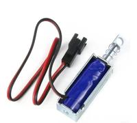 2 elettrovalvole a solenoide push pull DC6V 12V 24V per sistemi di chiusura automatica e distributori automatici con oltre 500.000 cicli di vita (DC12V-2A)