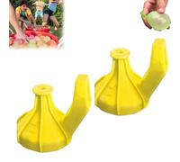 2 en 1 couvre-eau de ballons à eau, outil de cravate de ball-ons à-eau remplissage facile, outil ball-ons auto-scellant pour les enfants, le gadget de combats d'eau (A2)
