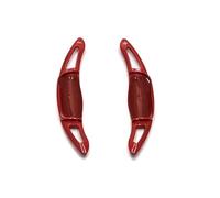 2 estensioni del cambio in ABS per Toyota per Camry/per Corolla/per RAV4/For Avalon (2019-2022) - Leve del cambio del volante - Kit di aggiornamento DSG (rosso carbonio)