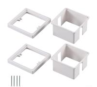 2 estensioni per prese con guarnizione di supporto per prestazioni elettriche migliorate (10 mm)