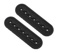 2 estensori per cappelli, 7 fori, facili da installare, flessibili in silicone, estensori di mezza dimensione, per progetti di cappelli fai da te, per evitare scivolamenti