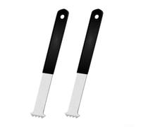 2 estrattori per pavimentazione per rimuovere piastrelle di patio e pavimenti, pala in acciaio zincato con impugnatura antiscivolo, strumento di rimozione multiuso