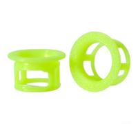 2 estremità stampate in 3D per manubri di bici da strada, struttura leggera con forma a dispersione della pressione per una vestibilità antiscivolo (verde)