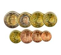 2 Euro - 1 centesimo KMS Spagna 2011 set di monete divisionali UNC ES11KS01