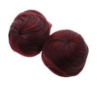 2 extension per chignon, da donna, con clip, senza sforzo, eleganti, da indossare tutti i giorni e per occasioni eleganti