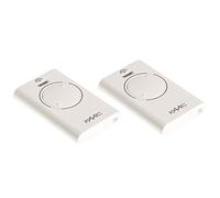 2 FAAC XT2 868 SLH - Telecomando per garage, XT2-868-SLH, colore: bianco