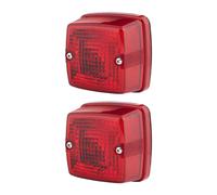 2 Fanali Posteriori Destra P21W Alogena Rosso HELLA Adatto A per U.a. Iveco