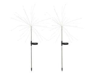 2 fari solari da piantare H97cm 2x FIREWORKS SPIKE