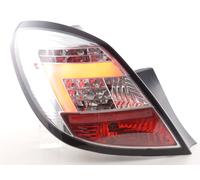 2 faros lights ARRIÈRE FEUX LED Opel Corsa D 5 porte anno 06-10 chrome