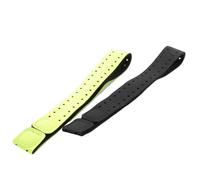 2 fasce da braccio di ricambio regolabili e traspiranti (nero + verde)