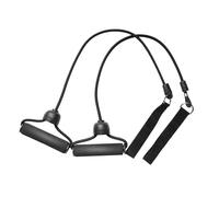 2 fasce di resistenza per trampolino, per allenamento, unisex, con manici