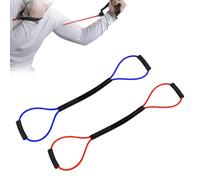 2 Fasce di Resistenza Shadow Boxing Gym Indoor Pull Rope Home