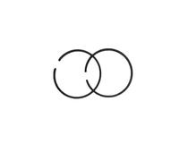 2 fasce elastiche for pistone da 1,2 mm di spessore for decespugliatori, decespugliatori, motoseghe - Kit di tenuta motore in carburo resistente(42.5X1.2mm)
