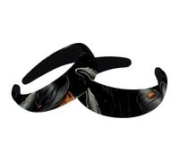 2 fasce larghe per capelli in velluto, cappello da strega di Halloween, 1160, fascia elastica per capelli da donna, 2 dimensioni