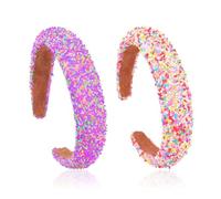 2 Fasce Per Capelli A Tesa Larga, Fasce Per Capelli Creative, Fasce Per Decorazioni Per Acconciature, Fasce Per Capelli Alla Moda, Fasce Per Capelli Graziose, Accessori Di Abbigliamento