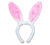 2 fasce per capelli con orecchie di coniglio in peluche, graziose orecchie da coniglietto pasquale, accessori per capelli per cosplay, accessori per capelli per donne, pigiama, feste, coniglietto