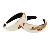2 fasce per capelli da donna, antiscivolo, per cowboy, paesaggio rurale selvaggio occidentale, montagna, graziose, fasce per capelli spesse e larghe, accessori per capelli