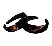 2 fasce per capelli da donna, vintage, per Halloween, cappello da strega, 1581, antiscivolo, spessa, imbottita, cerchietti per capelli, larghi