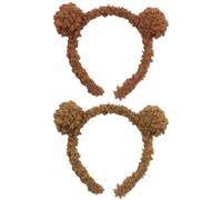 2 Fasce Per Capelli In Peluche, Fasce Per Animali Carini, Fasce Per Styling Creative, Accessori Per Cosplay, Accessori Per Capelli Per Feste