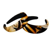 2 fasce per capelli in velluto, alla moda, con ape, elastiche, per donne e ragazze, turbante a punta larga, 2 dimensioni