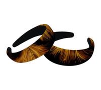 2 fasce per capelli in velluto con scopa di Halloween, alla moda, per donne e ragazze