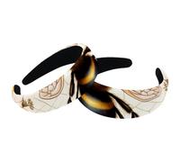 2 fasce per capelli larghe in velluto, a forma di ape, alla moda, fasce elastiche per capelli, da donna, 2 misure