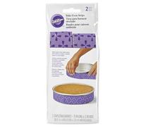 2 fasce termiche regolabili per torte e pan di spagna 90 cm Wilton
