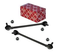 2 Febi Barre Stabilizzatrici Anteriori Per Mercedes CLS E-Class W212