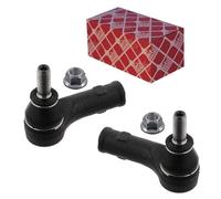 2 Febi Teste Tirante Trasversale Frontale Sinistra + Destra per Audi A3 Tt Leon