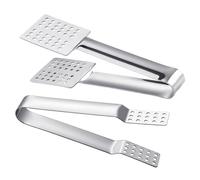 2 fermagli, fermagli in acciaio inox, pressa per bustine di tè, utensili per bere tè, fermagli per il ghiaccio, fermagli per alimenti, utensili da cucina multifunzionali