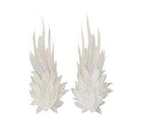 2 fermagli per capelli a forma di ala d'angelo, accessori per capelli a forma di piuma, accessori per capelli leggeri per cosplay, feste di Halloween, decorazioni per vacanze