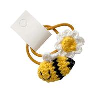 2 fermagli per capelli a forma di api all'uncinetto a tema raccolto creativo festival clip per capelli pin laterale accessorio per acconciature per tutte le età