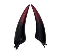 2 fermagli per capelli a forma di corno da diavolo per Halloween, accessori per costumi, forcine per cosplay con design realistico, fermagli leggeri per feste, eventi a tema e travestimenti
