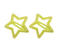 2 fermagli per capelli a forma di stella per ragazze scintillanti forcine accessori per acconciature arrosto pittura per capelli set per bambini accessori per capelli per bambini