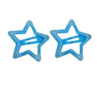 2 fermagli per capelli a forma di stella per ragazze scintillanti forcine accessori per acconciature arrosto pittura per capelli set per bambini accessori per capelli per bambini