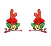 2 fermagli per capelli da principesse, graziosi, graziosi, graziosi, per donne comode e durevoli, uniche forcine natalizie