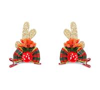 2 fermagli per capelli da principesse, graziosi, graziosi, graziosi, per donne comode e durevoli, uniche forcine natalizie