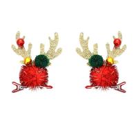 2 fermagli per capelli da principesse, graziosi, graziosi, graziosi, per donne comode e durevoli, uniche forcine natalizie