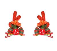 2 fermagli per capelli da principesse, graziosi, graziosi, graziosi, per donne comode e durevoli, uniche forcine natalizie