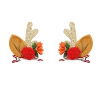 2 fermagli per capelli da principesse, graziosi, graziosi, graziosi, per donne comode e durevoli, uniche forcine natalizie