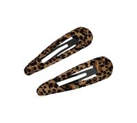 2 fermagli per capelli dal design unico, motivo leopardato, fermaglio per capelli a becco d'anatra per donne giovani alla moda ragazza da indossare tutti i giorni