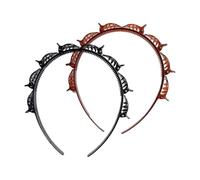 2 fermagli per capelli neri e marroni con 8 piccole clip, strumenti per treccia a doppio strato per capelli ricci e spessi, accessori per trecce, accessori per trecce, fasce alla moda