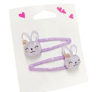 2 fermagli per capelli scintillanti per ragazze, con motivo a farfalla e cupcake, accessori per capelli alla moda per feste per bambini, Come mostrato nella Figura 8