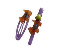 2 fermagli portatili per capelli, con adorabile cuore di cane, stile giapponese coreano, per feste quotidiane, uso quotidiano