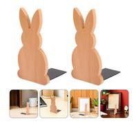 2 fermalibri decorativi a forma di coniglietto per libreria - Fermalibri in