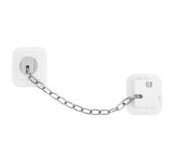 2 fermaporta e fermaporta per gatti, con viti per tenere aperta per gatti e bambini piccoli, cinghia regolabile da 5 a 19 cm, accesso alla lettiera a prova di cane (non sono necessari attrezzi)